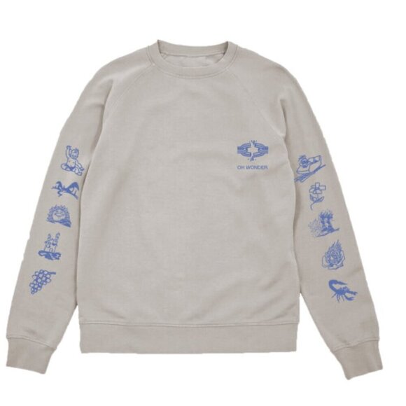 Oh Wonder  Sand Jumper Crewneck Sand Jumper Crewneck  XZCMOW01 Independent - Picture 1 of 9